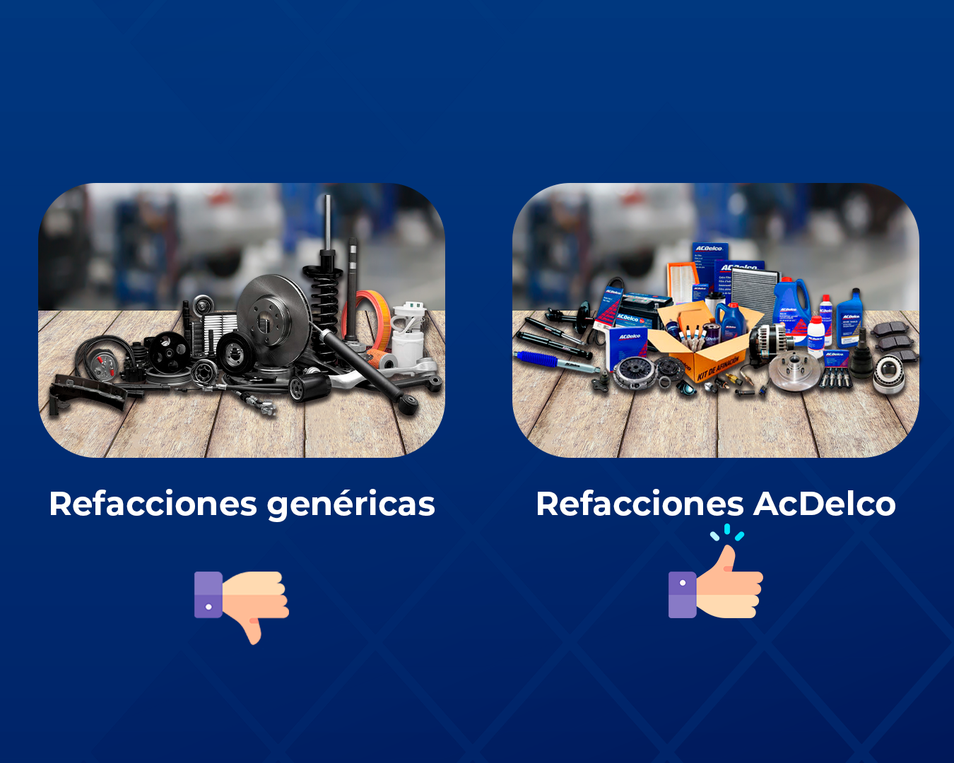 Hay alguna diferencia entre las piezas originales y las genericas