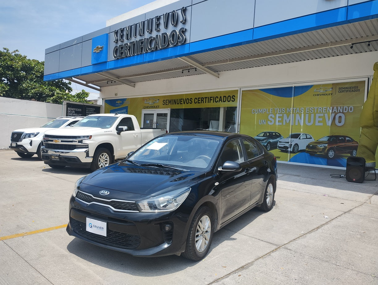 Kia Rio Sedan Lx Manual Negro 2020