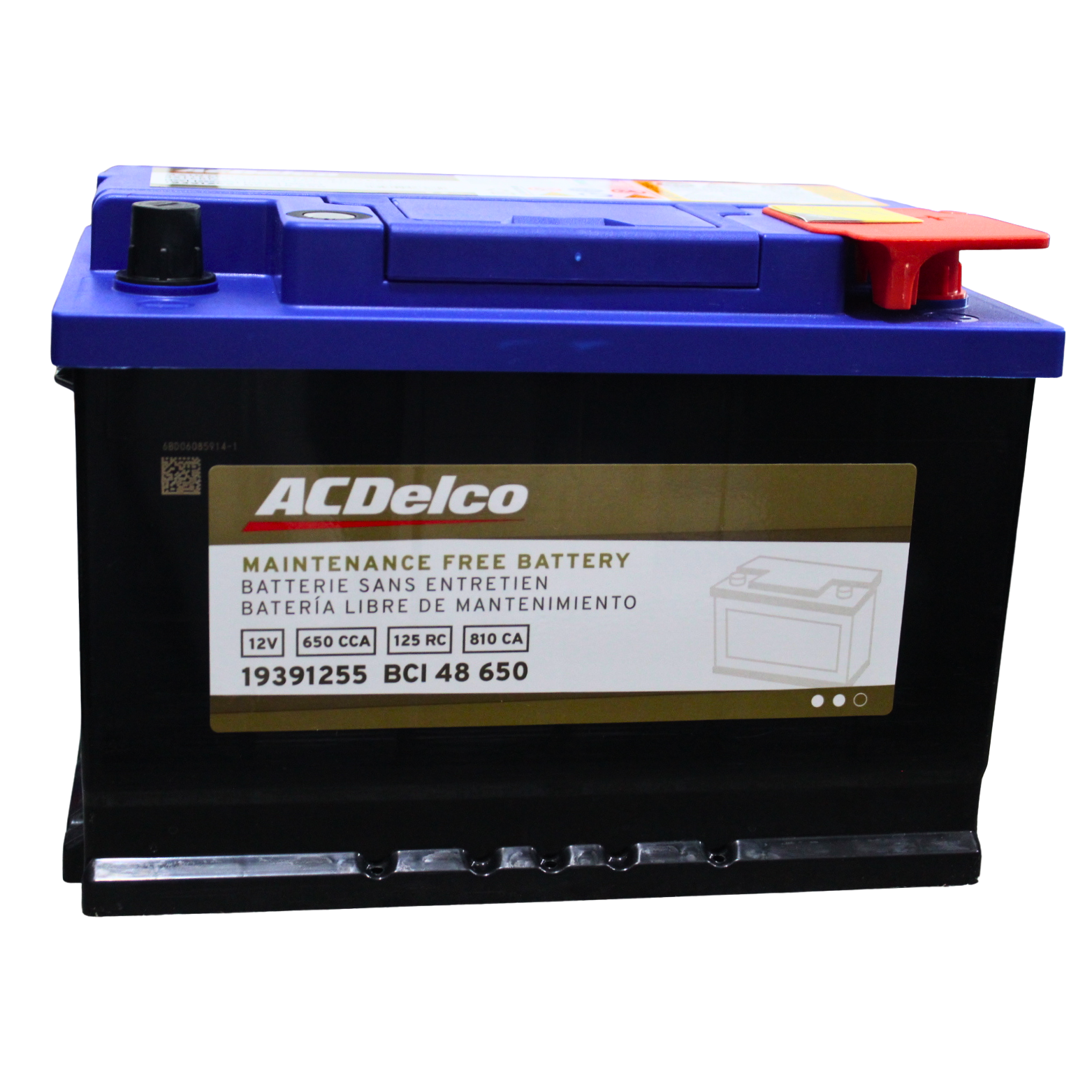 Foto de BATERÍA ACDELCO - ONIX, COLORADO, TRACKER - 1