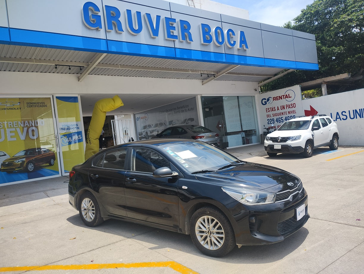 Kia Rio Sedan Lx Manual Negro 2020