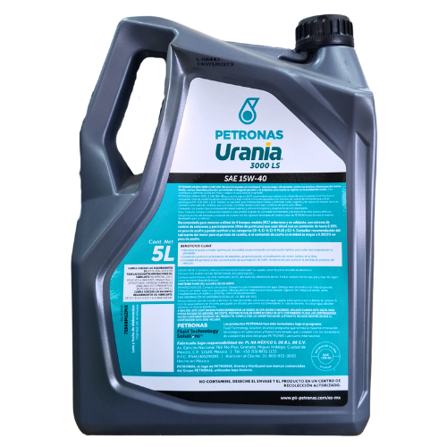 Foto de PETRONAS URANIA 3000 LS CK-4 15W-40 4/5L - 2