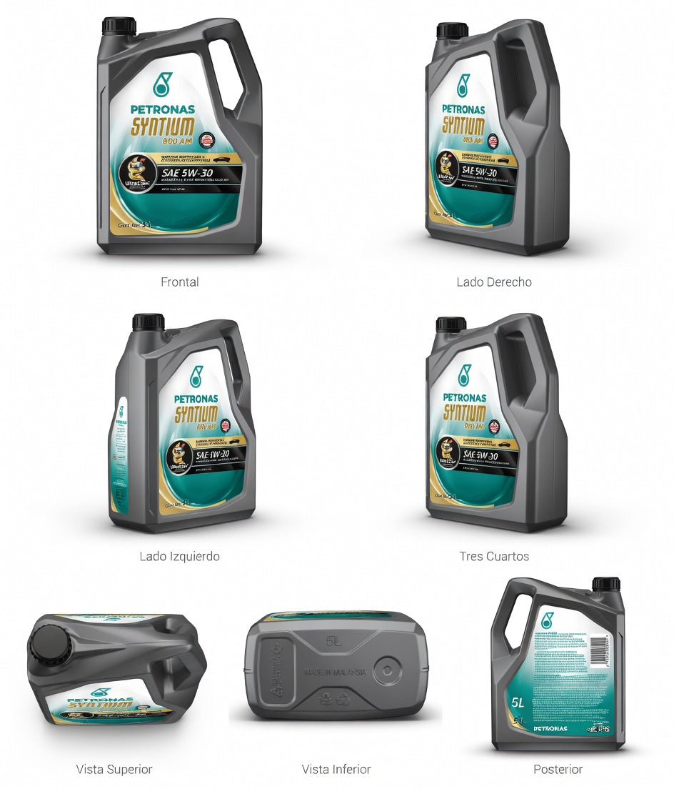Foto de PETRONAS Syntium 800 AM 5W-30 Semisintético 4/5L - 2