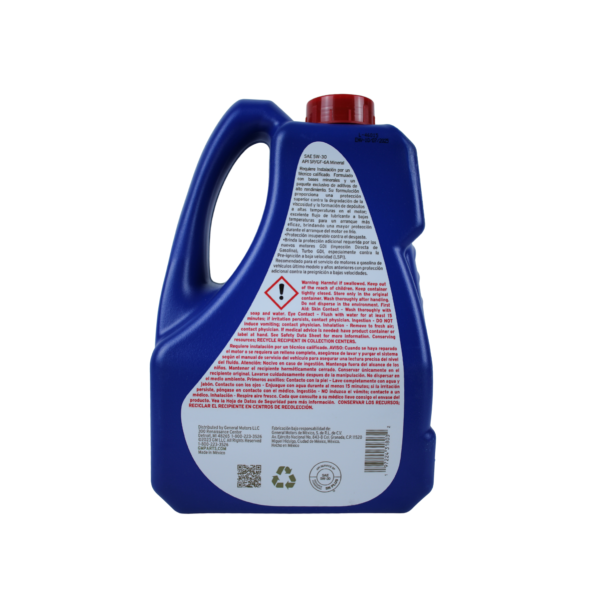 Foto de ACEITE MINERAL 5W30 API SP 5L - 2