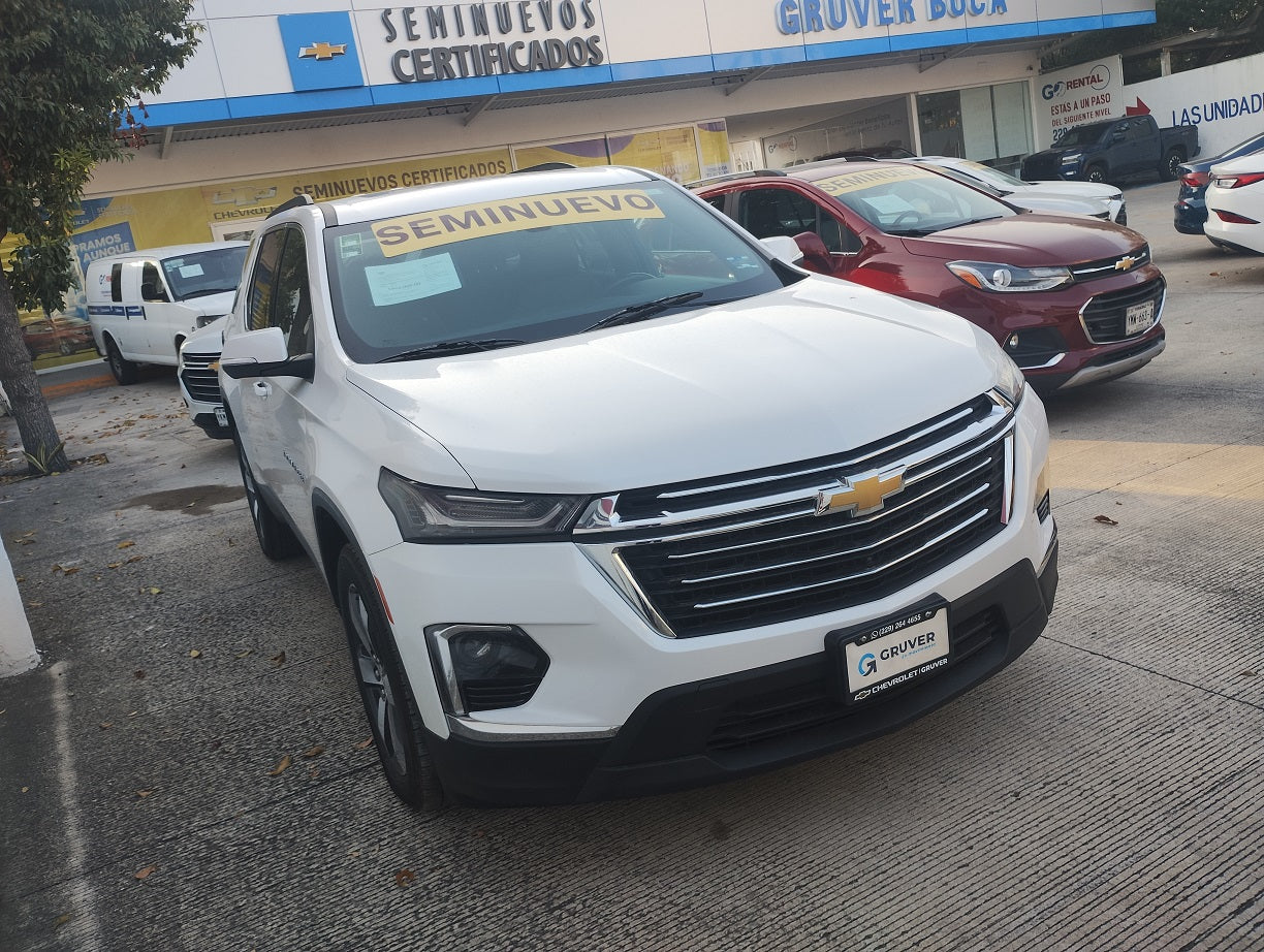 CHEVROLET TRAVERSE LT AUTOMATICA 2022 gruvermx