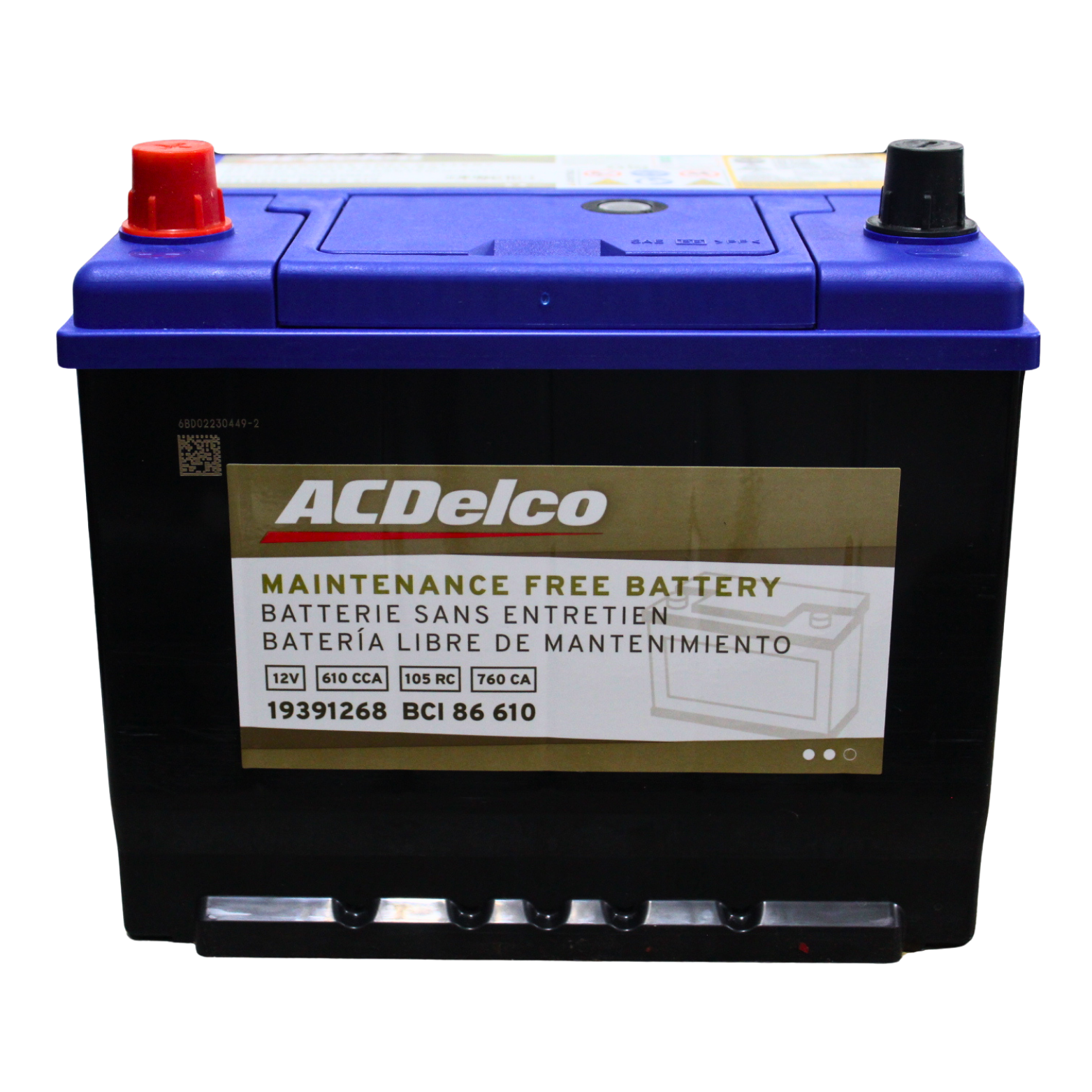 Foto de BATERIA ACDELCO PARA AVEO, CAPTIVA SPORT, OPTRA - 1