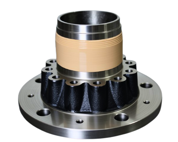 Foto de MAZA DE RUEDA DELANTERA ELF400, 500, 600 - 1