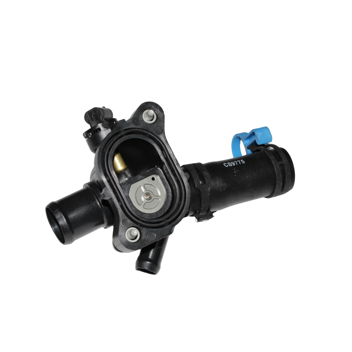 Foto de BRIDA DE SALIDA DE REFRIGERANTE - SALIDA DE AGUA - 1