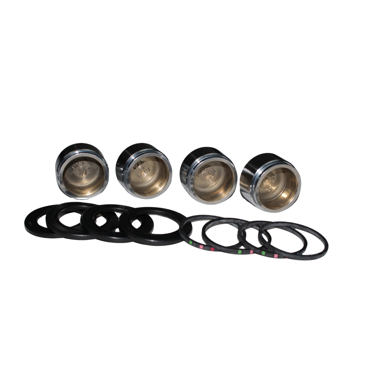 Foto de KIT PISTON MORDAZA Y FRENO DELANTERO - 2