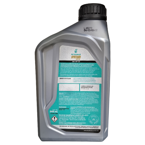 Foto de PETRONAS Syntium 800 AM 5w-30 Semisintético 946ml - 3