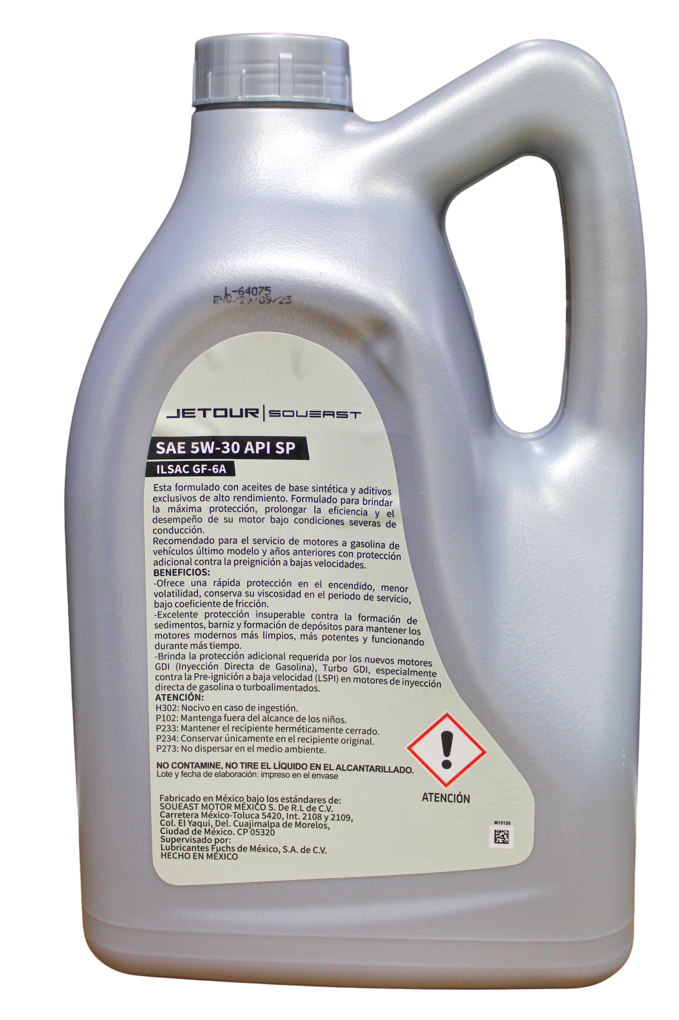 Foto de ACEITE PARA MOTOR CAJA 5W-30 - 4