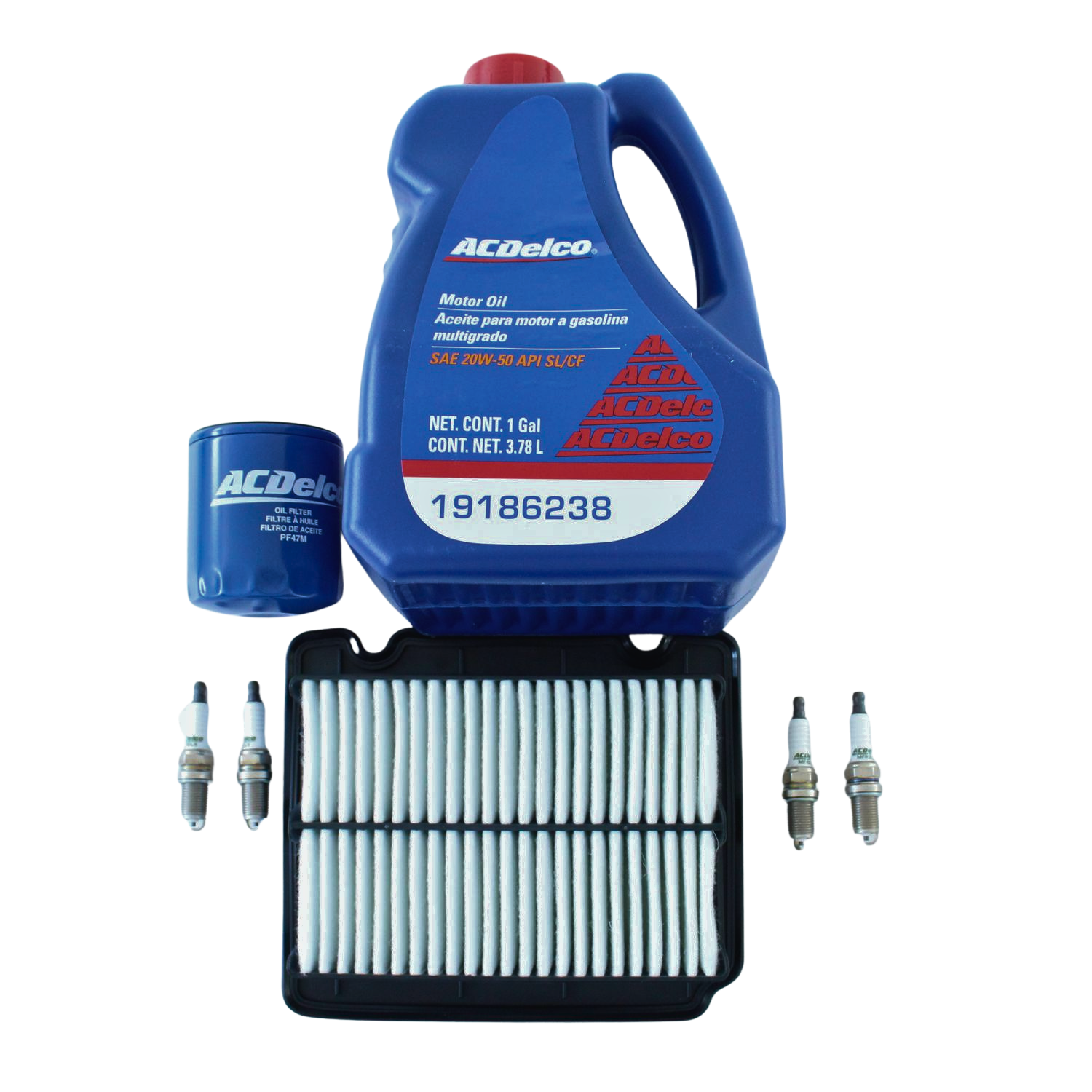 KIT DE AFINACION BASICO AVEO 20W-50 2008-2017