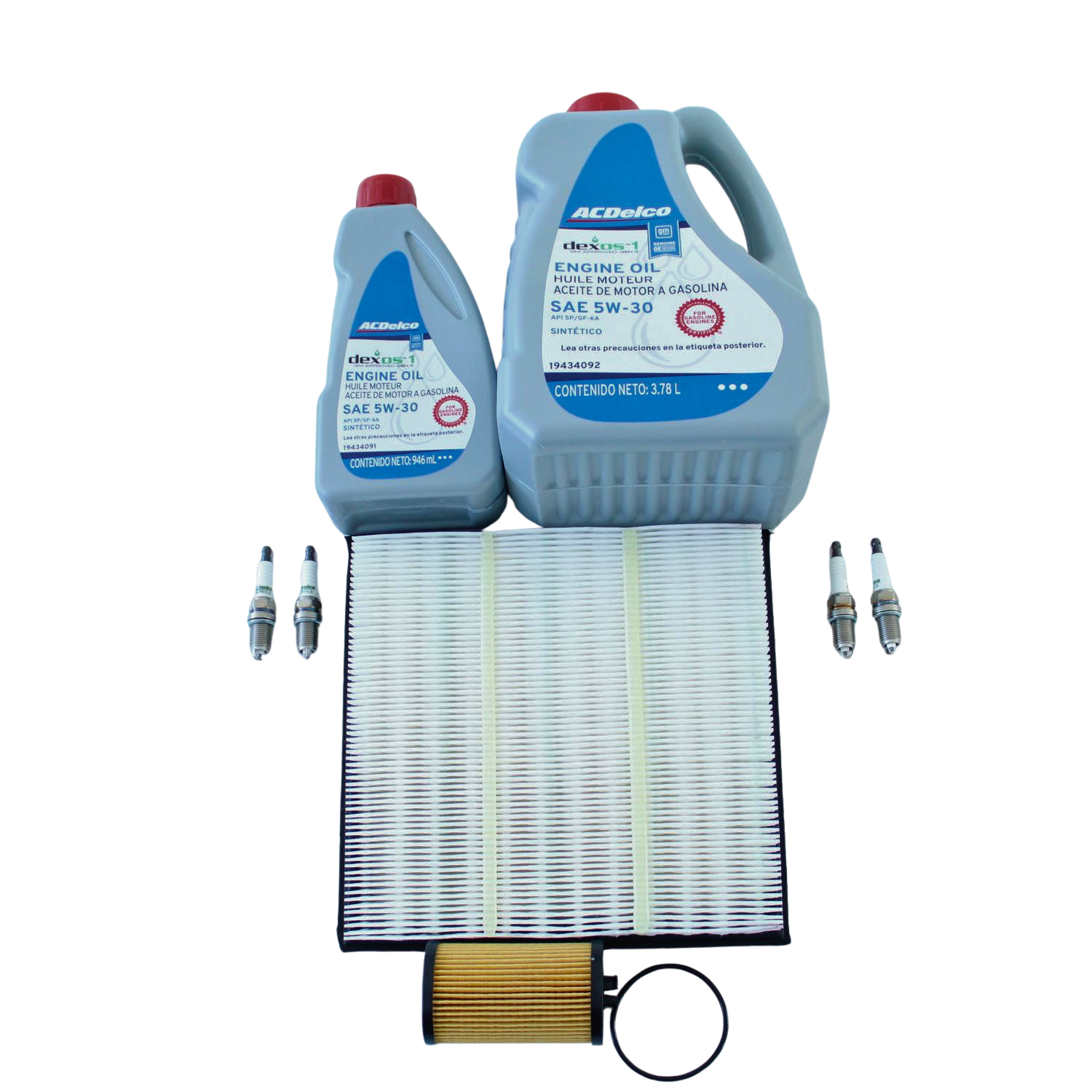 Foto de KIT DE AFINACION CRUZE 2010-2015 ACDELCO 5W-30 - 7