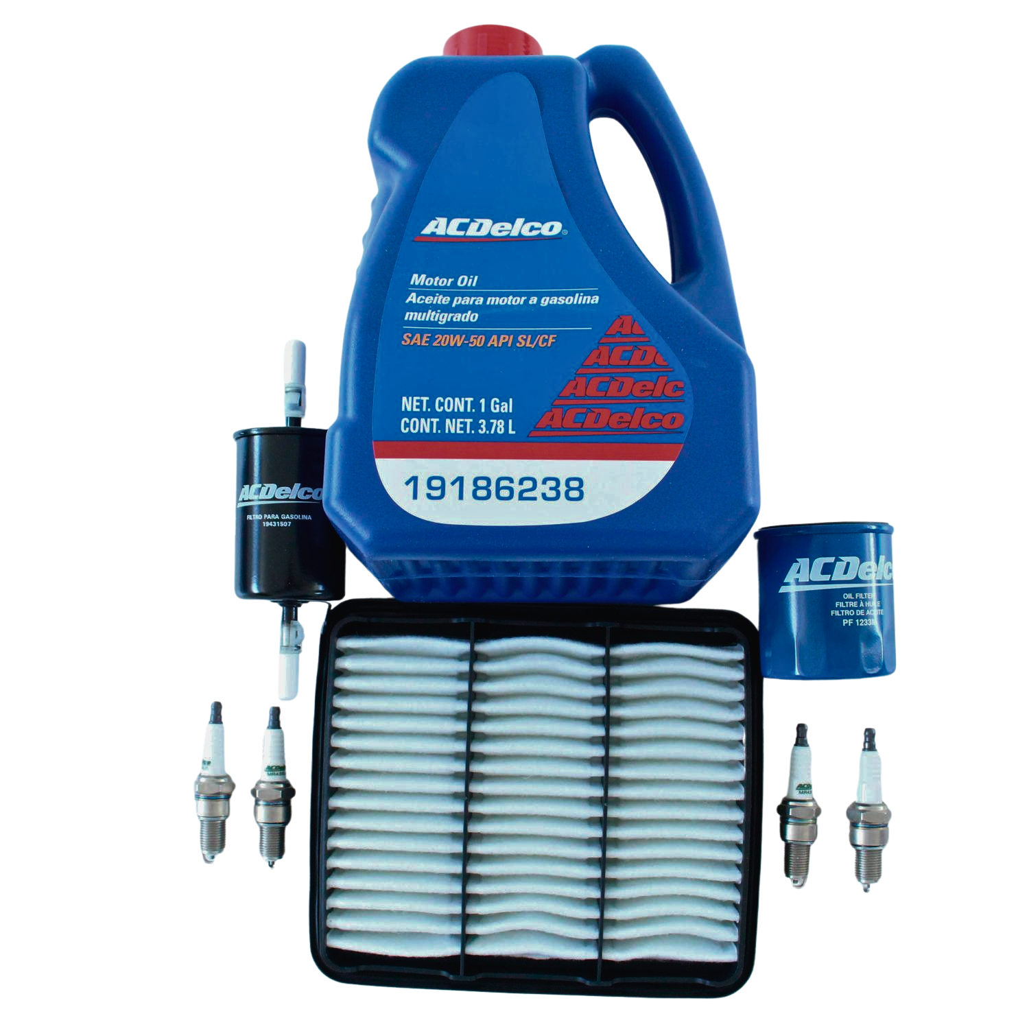 Foto de KIT DE AFINACION ACDELCO 20W-50 - 8