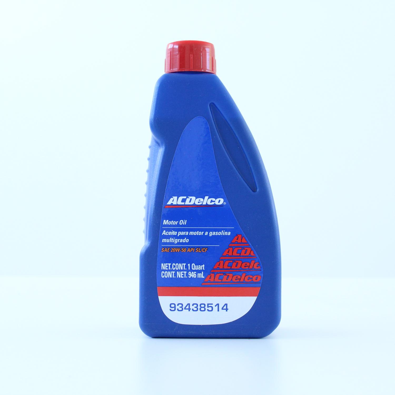 ACEITE DE MOTOR SAE 20W-50 API SL 1L gruvermx