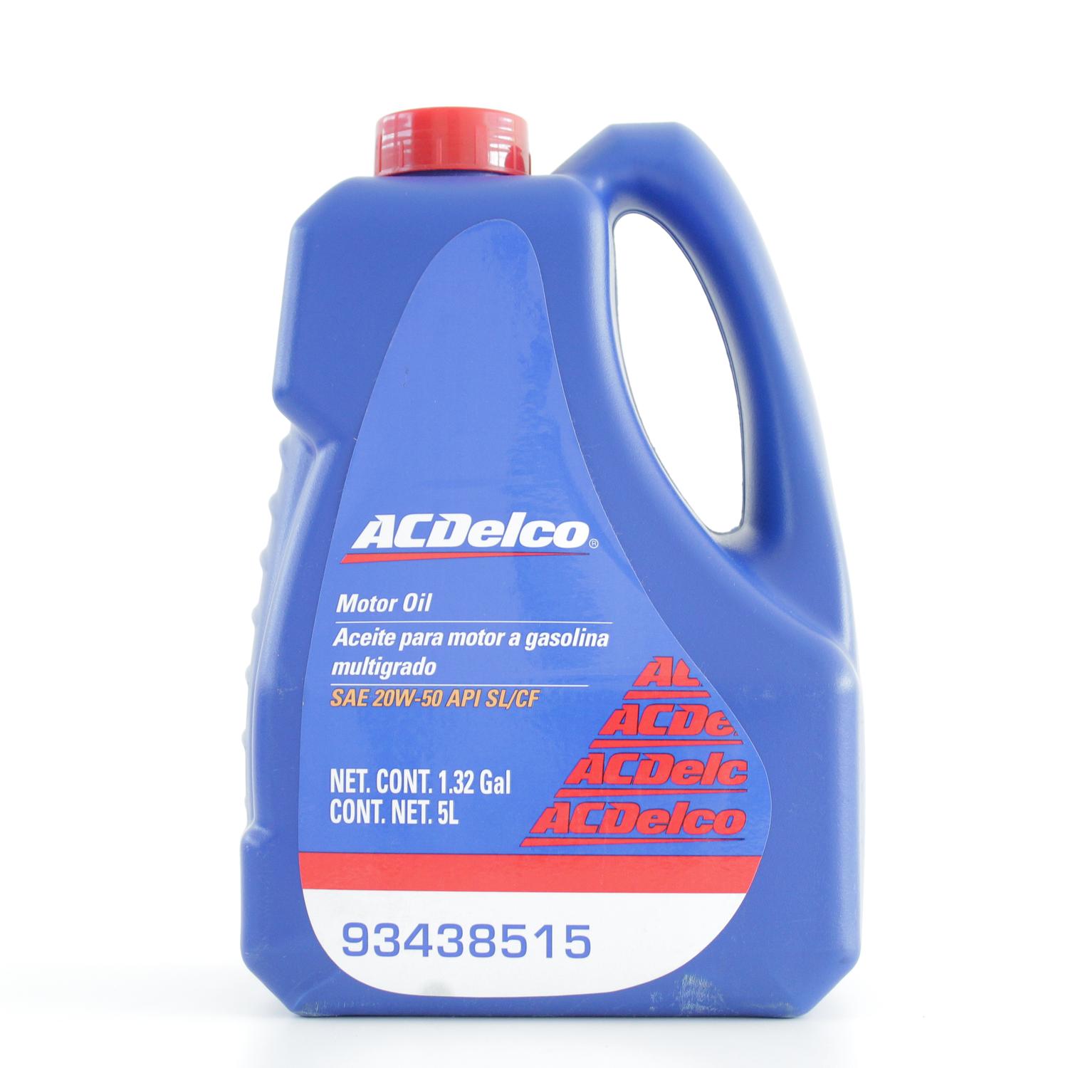 ACEITE DE MOTOR SAE 20W-50 API SL 5L gruvermx