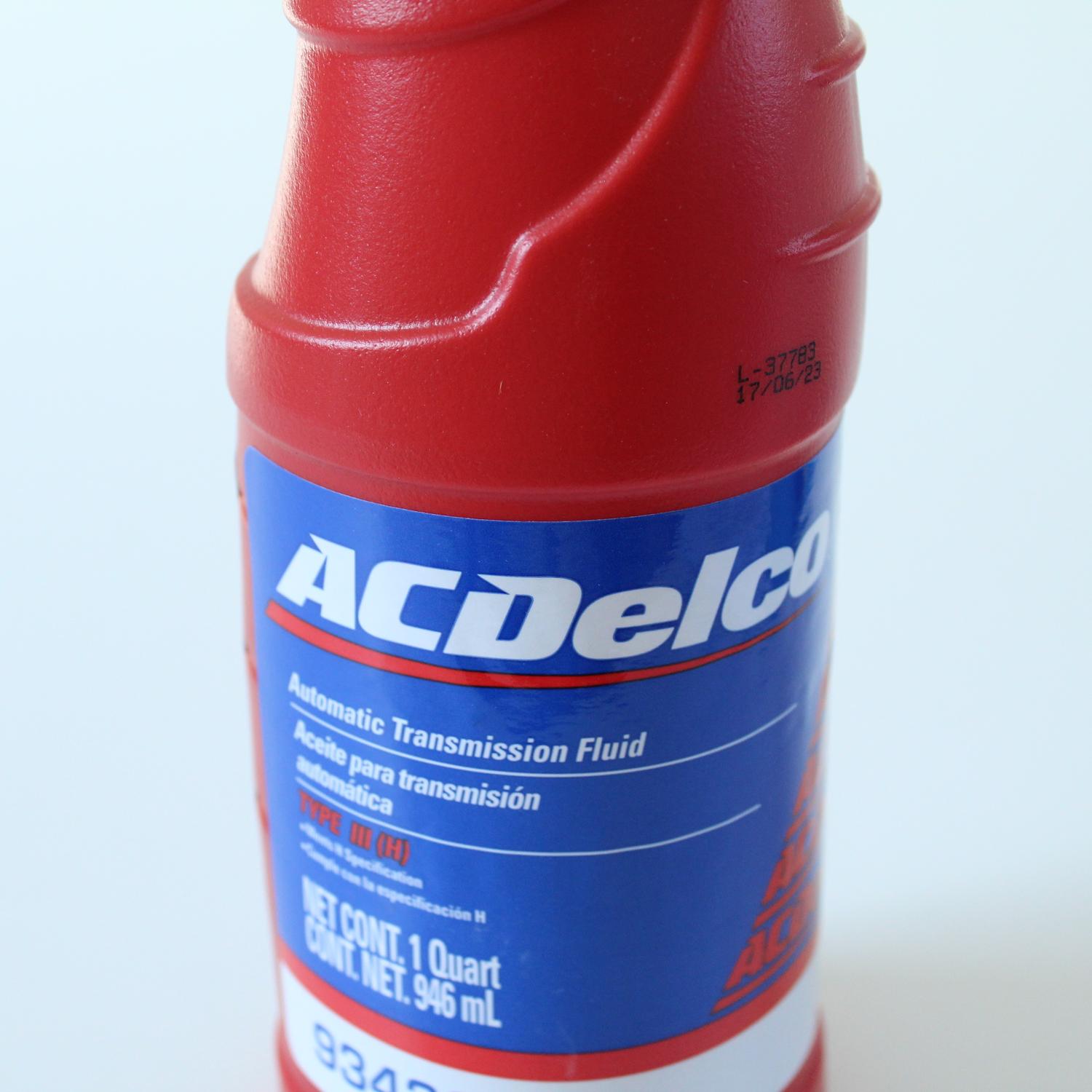 ACEITE TRANSMISION AUTOMATICA DEXRON III 946ML gruvermx