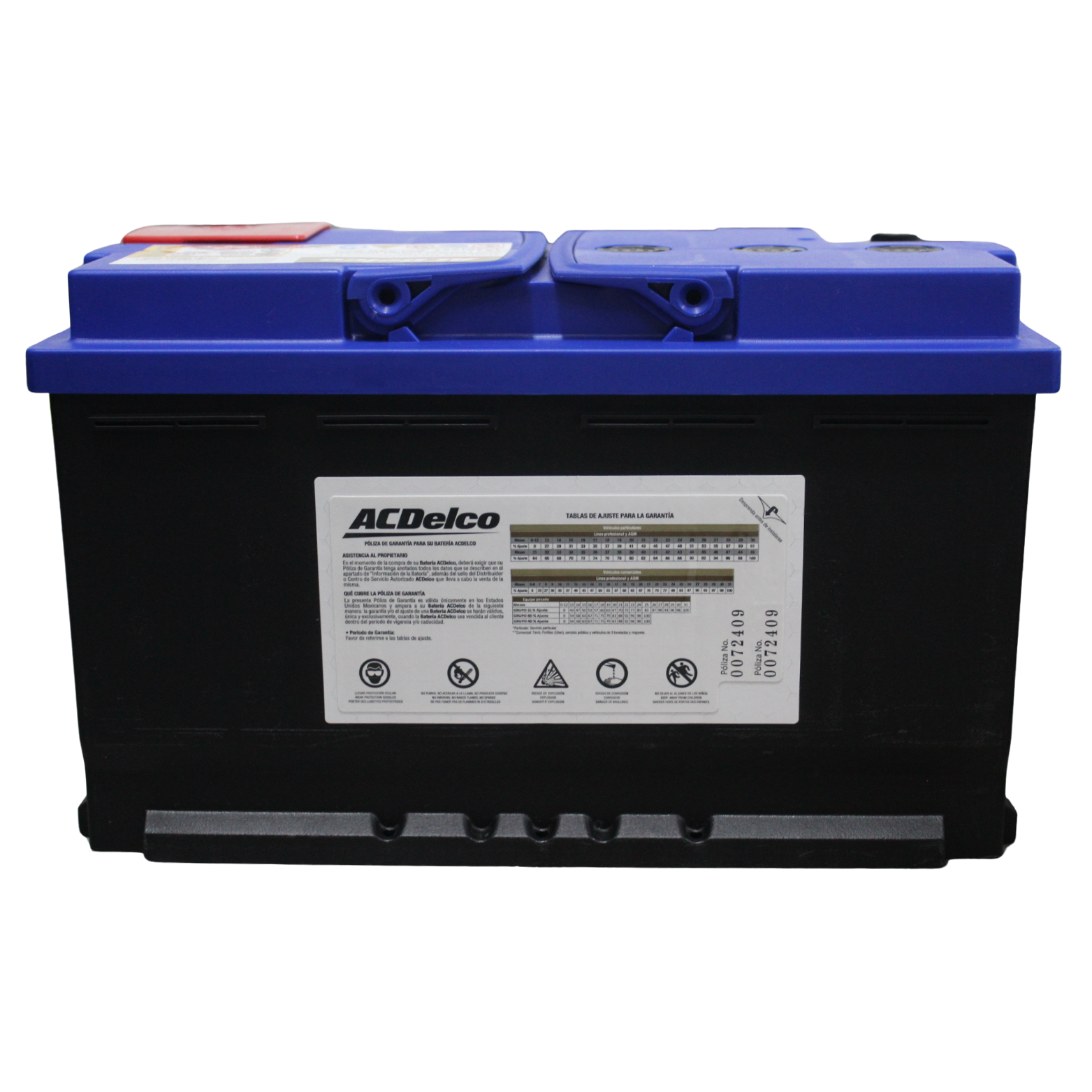 BATERIA ACDELCO - CRUZE, SUBURBAN, TAHOE,CHEYENNE